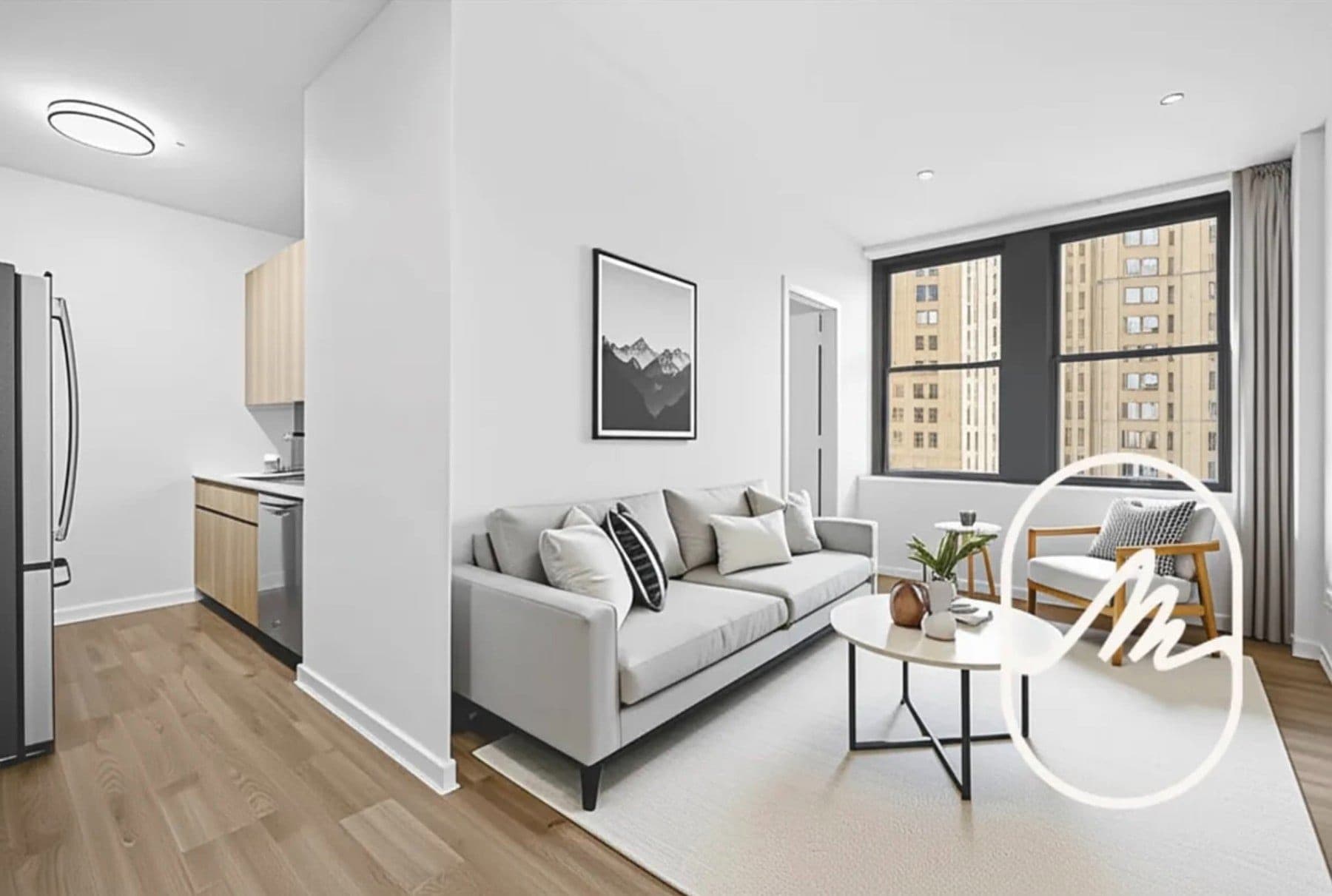 2BR apartment near 125th Street