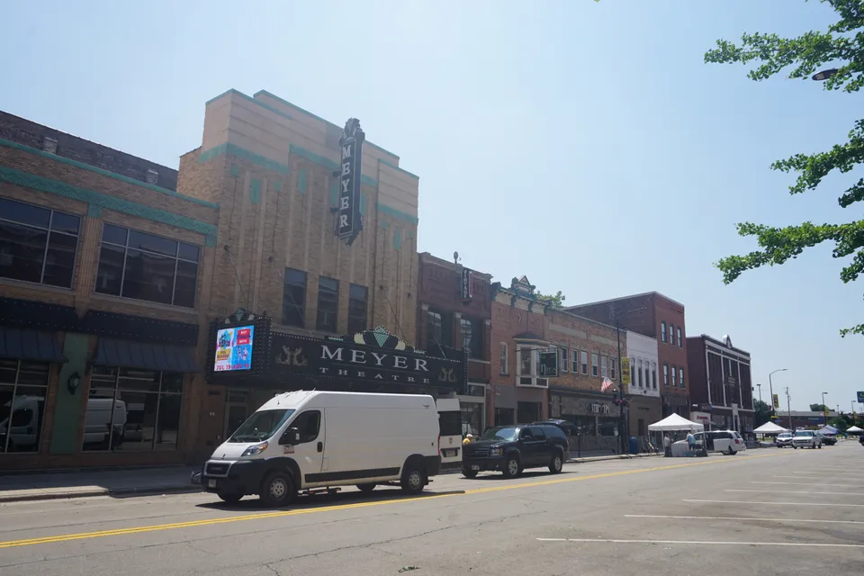 Downtown Green Bay historic buildings